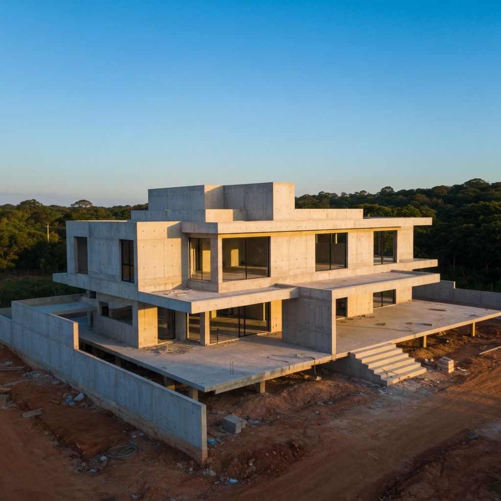Construcao moderna de alta qualidade